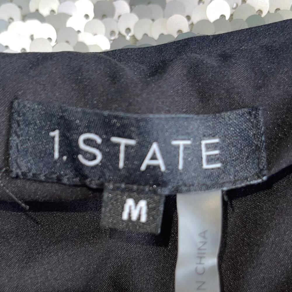 1.State Sequin Top Meteallic Cami - Picture 9 of 12